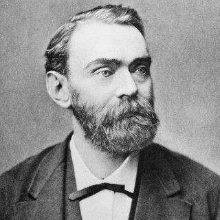 Notă Cristian Petru Bălan: De la început trebuie precizat că niciodată până acum nu a apărut vreun interviu luat celebrului inventator Alfred Nobel, ... - NOBEL